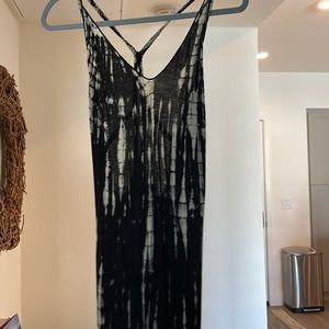 Tie dye maxi dress- never worn